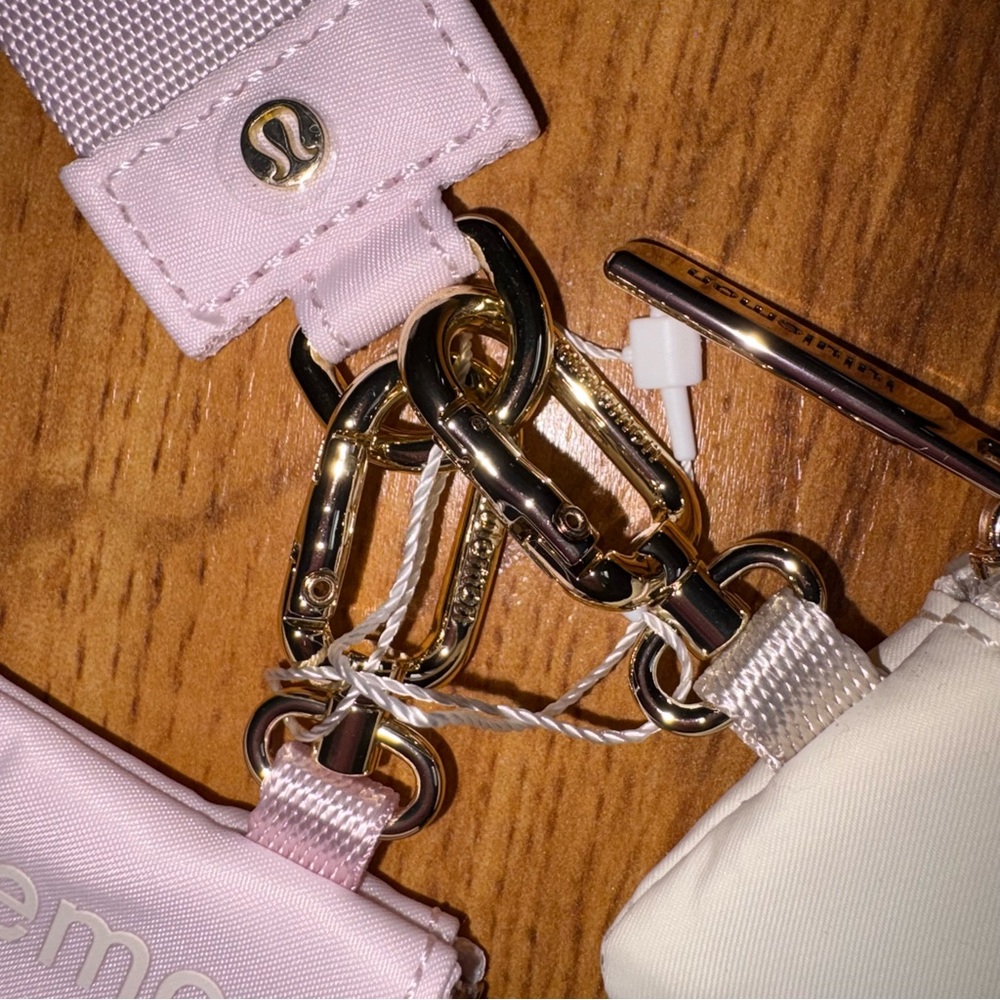 Lululemon Blissful Pink Dual Wristlet Key Pouch - Picture 8 of 11